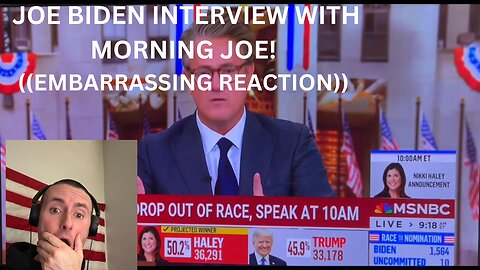 MORNING JOE INTERVIEWS JOE BIDEN OVER THE PHONE. VERY EMBARRASSING!