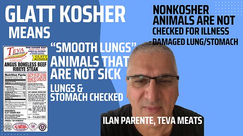 WHY YOU SHOULD EAT GLATT KOSHER MEATS: CHECKED LUNGS, STOMACH FOR ILLNESS