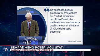 🔴Sempre meno potere agli Stati. Unico NO italiano ad opporsi è quello dell'On. Antonio Maria Rinaldi
