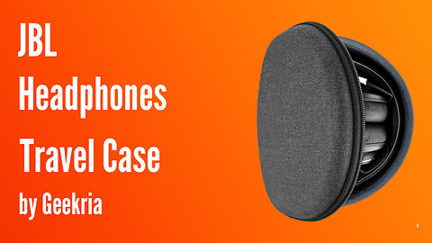 JBL Over-Ear Headphones Travel Case, Hard Shell Headset Carrying Case | Geekria