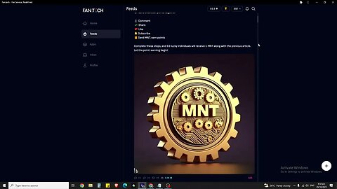 Are You Mining The Fantech Airdrop? Earn $MNT Daily From The Only Socialfi Platform On Mantle.