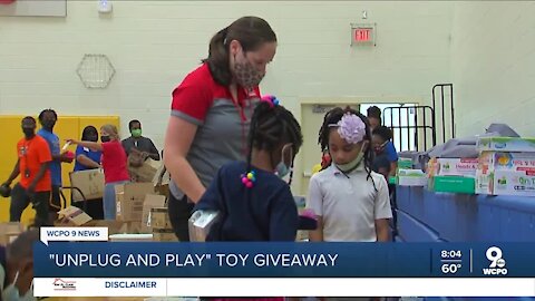 ‘Unplug and Play’ toy giveaway Saturday at Elder High School