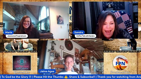 EP. #14 | Remnant Evidence W/ Coffee Talk With Sandra & FPN Interviews Maria | Story/Testimony