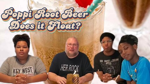 Poppi Root Beer, Does it Float? Review - Weekend Reviews - #sodasback #soda #poppi #fyp #fypシ