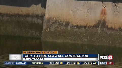 Punta Gorda expected to hire seawall contractor