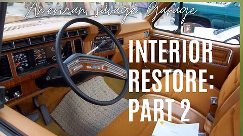 Interior Restore Part 2: Plastic Restore Down Pillars