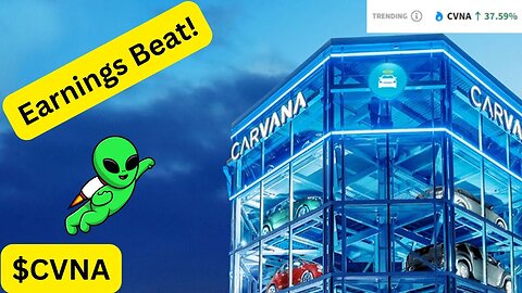 Carvana ($CVNA) reports MASSIVE earnings beat!