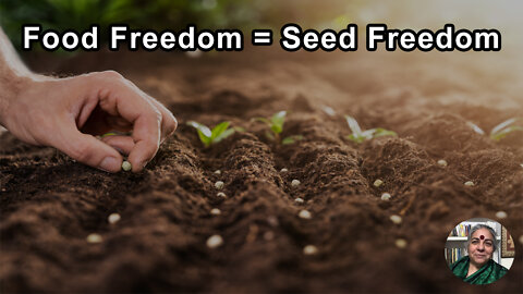 You Cannot Have Food Freedom If You Do Not Have Seed Freedom - Vandana Shiva, PhD - Interview