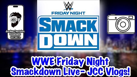 EDGE IS ACTUALLY RETIRING??!! 😳😭👀 WWE Friday Night Smackdown Vlog-tage (JCC Vlogs)!