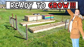 Starting A Homestead From Scratch: Filling Beds and Building Fences