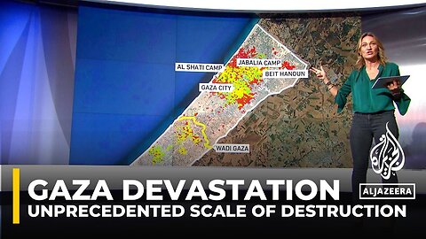 Gaza devastation: Unprecedented scale of destruction by Israeli forces