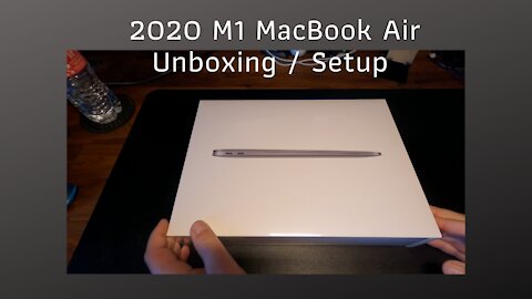2020 M1 MacBook Air Unboxing / Setup