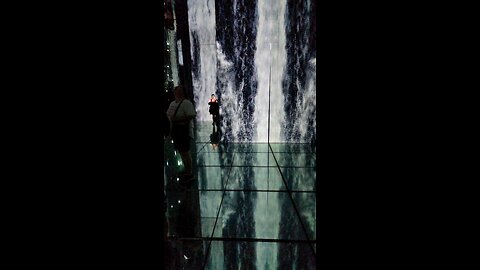 LV Arte Museum Waterfall