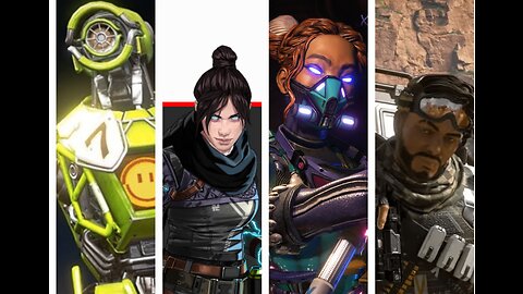 Apex legends playing with 4 avengers