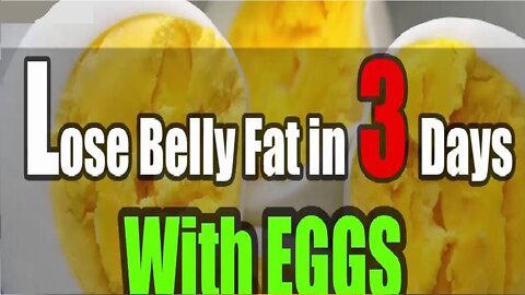 Lose Belly Fat With an Easy Egg Diet