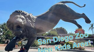 Travel VLOG | The San Diego Zoo Just Opened A New Children's Zoo And It's Amazing!