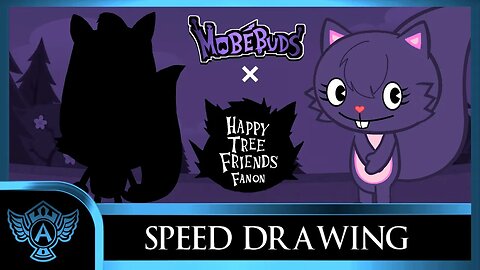 Speed Drawing: Happy Tree Friends Fanon - Milky Way | Mobebuds Style