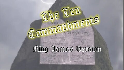 10 Commandments - KJV