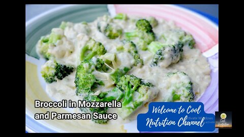 Keto Broccoli in Mozzarella and Parmesan Sauce Recipe