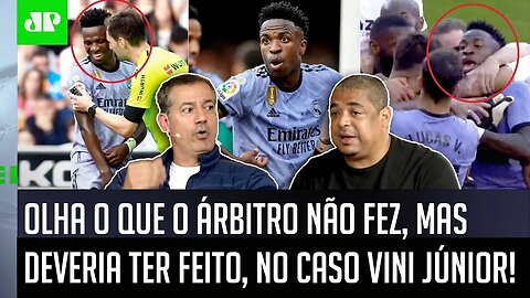 Caso Vinicius Júnior: "DANE-SE! O que TÁ FALTANDO pros árbitros é..." OLHA essa CRÍTICA após RACISMO