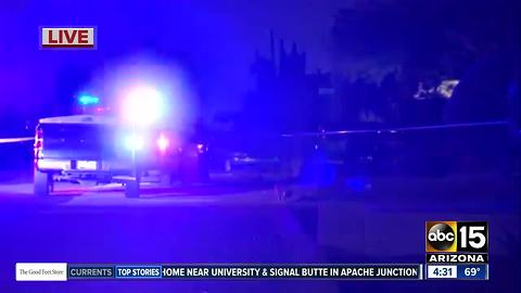 Man shot at Apache Junction house