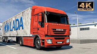 Iveco Stralis through RUSSIA | Euro Truck Simulator 2 “4K” Gameplay