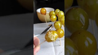 Candied Grapes ASMR Sound #shorts