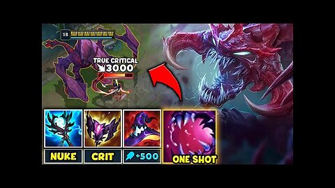 CHO'GATH, BUT MY ULT CAN CRIT WITH THE NEW SHADOWFLAME! (3000 TRUE DAMAGE)