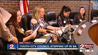 Broken Arrow high school students run council meeting