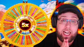 5X TOP SLOT CRAZY TIME HITS A DOUBLE! (INSANE)
