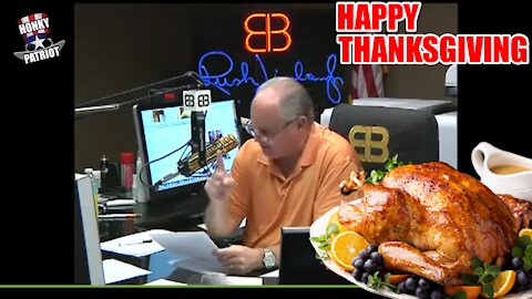 The REAL First Thanksgiving Story By Rush Limbaugh