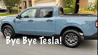 Ford Maverick XLT Hybrid First Impressions. Better than Tesla 3?