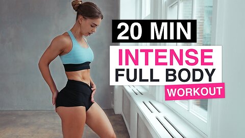 Intense HIIT workout to lose weight - 20 min