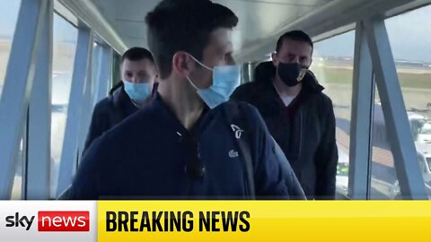 Novak Djokovic arrives in Serbia after deportation from Australia