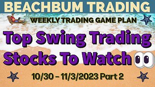 Top Swing Trading Stocks to Watch 👀 | 10/30 – 11/3/23 | JEPI LAND O SATS WEAT DRN LTC MJ MP & More