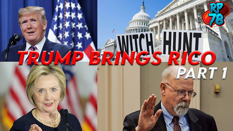 Big Booms! Trump Drops Rico Suit on Clinton & Company