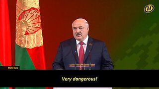 President Lukashenko: Ukrainians are playing around with the fire