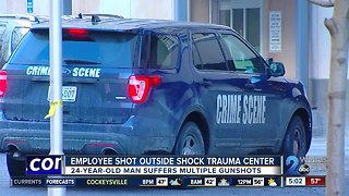 Employee shot outside University of Maryland Medical Center