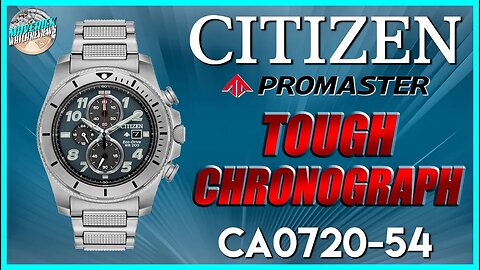 Breitling Is That You? | New Citizen Promaster Tough Solar Chronograph CA0720-54 Unbox & Review