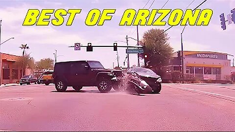 BEST OF ARIZONA DRIVERS | 30 Minutes of Road Rage & Bad Drivers part 1