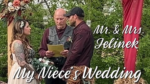 Mr. & Mrs.Jelinek | My Niece’s Wedding + Pictures By Niece Bobbi