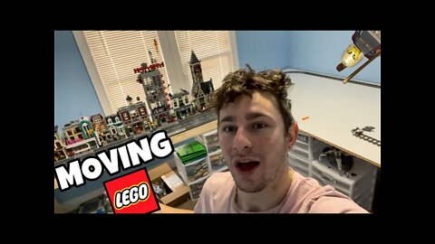 LEGO City Update - Planning, Layout, & Moving LEGO