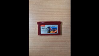 ExciteBike Famicom Mini for the Game Boy Advance loaded with Nintendo Game Boy Advance SP Famicom Console
