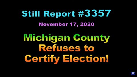Michigan County Refuses to Certify Election