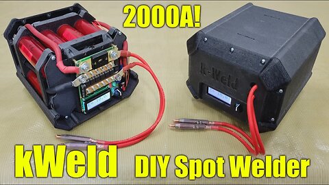kWeld DIY Spot Welder - Custom Battery & Enclosure