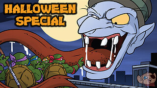 The Turtles Take on Alien Freddy Kruger in this Halloween Special