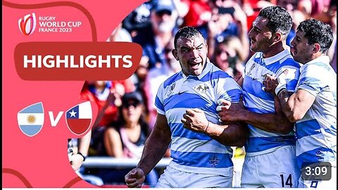 100 cap Sanchez stars in South American clash | Argentina v Chile | Rugby World Cup 2023 Highlights