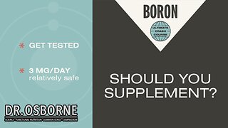 The Benefits of Boron Supplementation for Bone Health and Arthritis