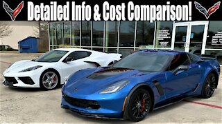 How much More did my C8 Corvette Cost over my C7 Z06? *Detailed Info*