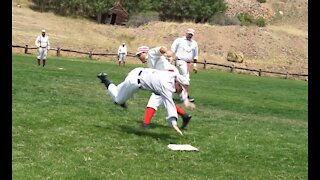 Olde Tyme Baseball Game Victor, Colorado 2018